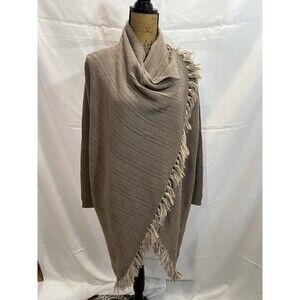 Nougat London Shawl Wrap Sweater Size S